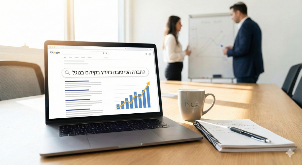 החברה הכי טובה בארץ לקידום בגוגל